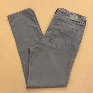 Devil Dog Men’s Slim Fit Grey Chinos Size 36